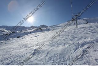 Photo Texture of Background Snowy Mountains